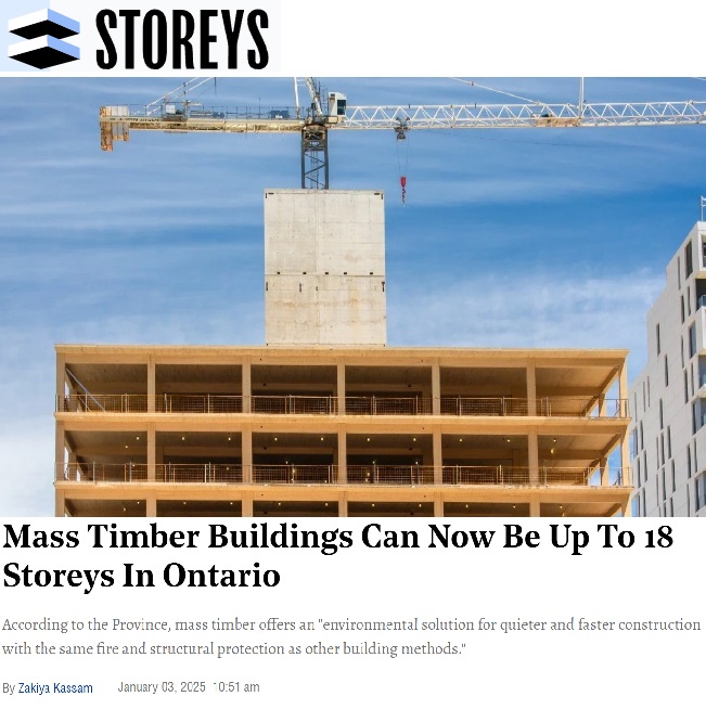 The Rise of Mass Timber: Ontario’s Bold Step Toward a Sustainable Future